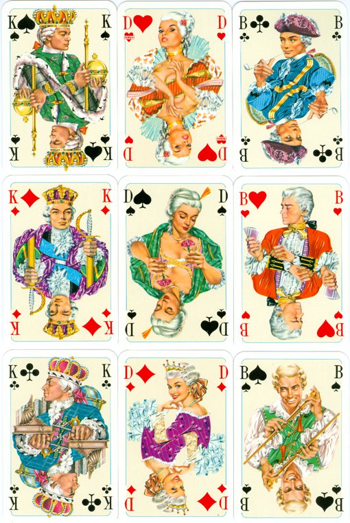 Rare VINTAGE Special GERMAN Playing Cards COMTESSE 1968 eBay